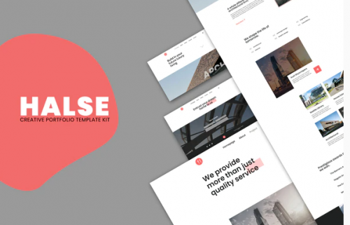 Halse – Architecture & Interior Design Elementor Template Kit halse architecture interior design elementor template kit