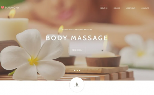 Harmony – Massage Salon Responsive Elegant Joomla Template harmony massage salon responsive elegant joomla template