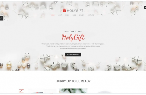 HolyGift – Christmas Gifts Store Joomla Template holygift christmas gifts store joomla template