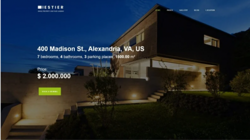 Iestier – Real Estate Modern Joomla Template iestier real estate modern joomla template