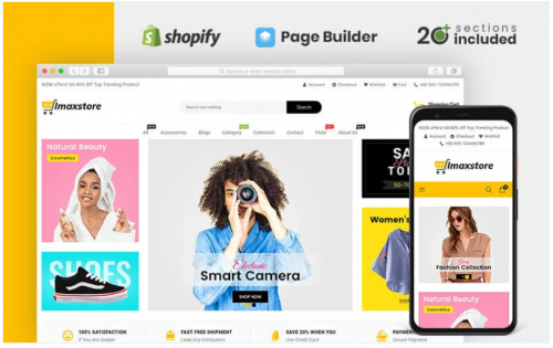 Imax Multipurpose Store Shopify Theme imax multipurpose store shopify theme