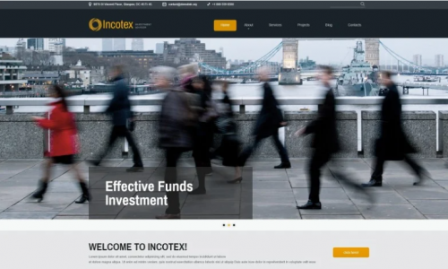 Incotex – Investment Company Clean Joomla Template incotex investment company clean joomla template
