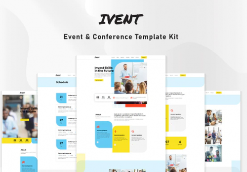 Ivent – Event & Conference Template Kit ivent event conference template kit