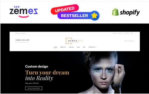 Jewelrix – Jewelry Responsive Online Shop Template Shopify Theme jewelrix jewelry responsive online shop template shopify theme