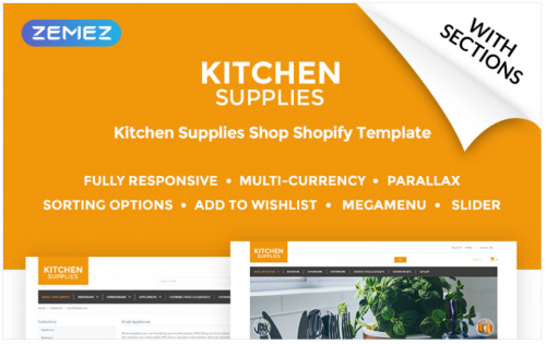 Kitchen Supplies Shopify Theme kitchen supplies shopify theme