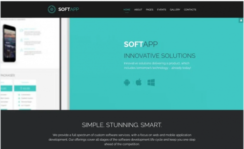 SoftApp – Software Company Responsive Joomla Template softapp software company responsive joomla template