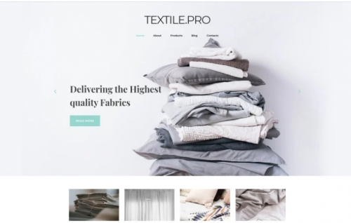 Textile Industry Joomla Template textile industry joomla template