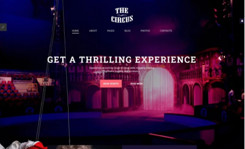 The Circus Joomla Template the circus joomla template