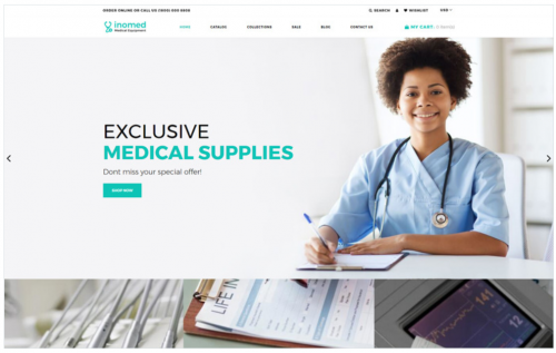 inomed – Clear Medical Equipment Online Store Shopify Theme inomed clear medical equipment online store shopify theme