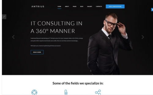 Antrius – Business Consulting Joomla Template antrius business consulting joomla template