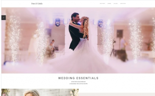 Dan & Linda – Sophisticated Wedding Joomla Template dan linda sophisticated wedding joomla template