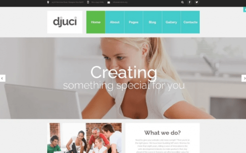 Djuci Web Design Agency Joomla Template