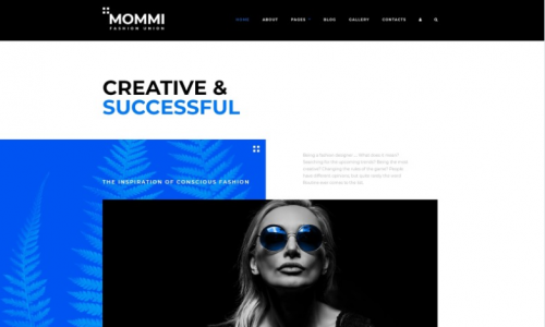 MOMMI – Fashion Union Joomla Template mommi fashion union joomla template