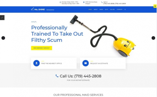 Ms. Shine – Cleaning Services Responsive Joomla Template ms shine cleaning services responsive joomla template