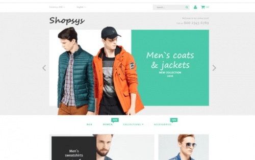 Shopsys Designer Clothing Magento Theme