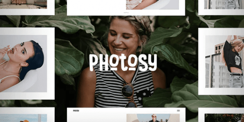 Photosy Photography WordPress Theme