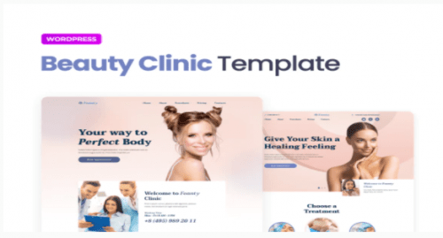 Feanty – Beauty Clinic Elementor Template Kit
