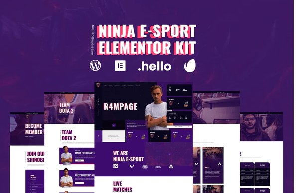 Joxdo - ESports, Online Game and Gaming Store HTML Website