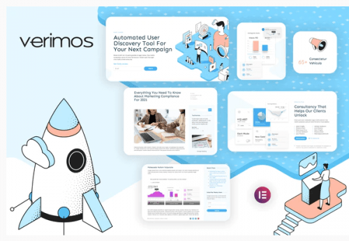 Verimos – Tech Startup Digital Company Template Kit