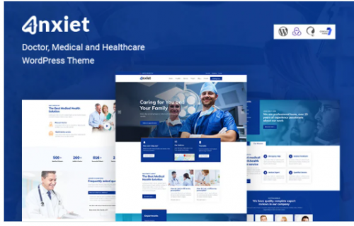 Anxiet Doctor Medical and Healthcare WordPress Theme