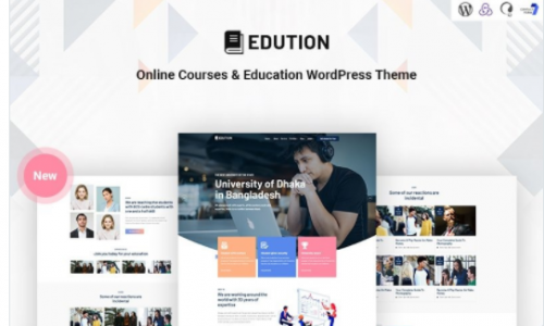 Edution Online Courses Education Responsive WordPress Theme
