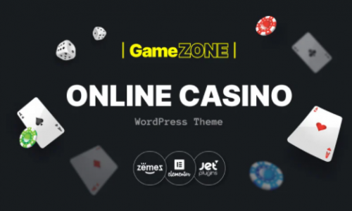 GameZone Online Casino WordPress theme