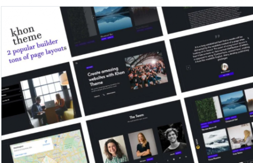 Khon Creative Agency WordPress Theme