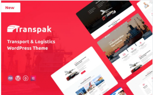 Transpak Transport Logistics WordPress Theme
