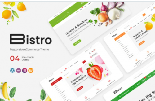 Bistro Organic Food WooCommerce Theme