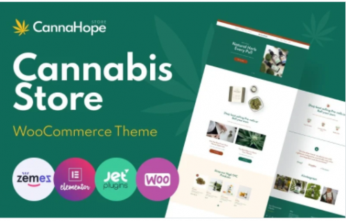 CannaHope Medical Marijuana and Cannabis WooCommerce Theme