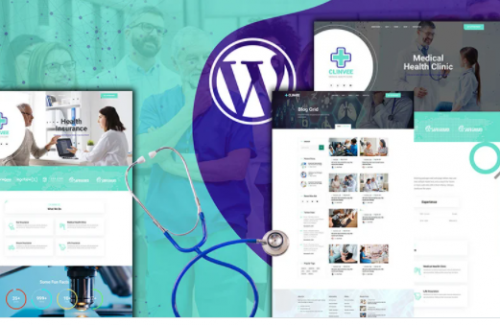 Clinvee Doctor Medical Clinic WordPress Theme