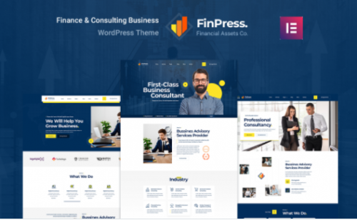 Finpress Business Consulting WordPress Theme
