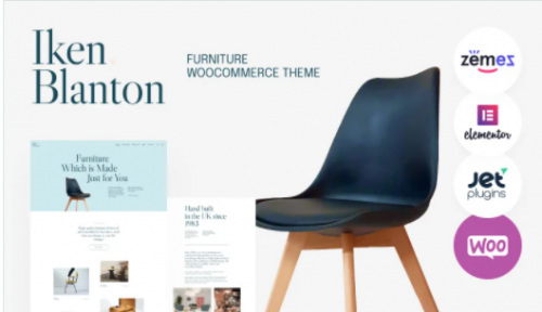 Iken Blanton Furniture And Interior Design WordPress Theme