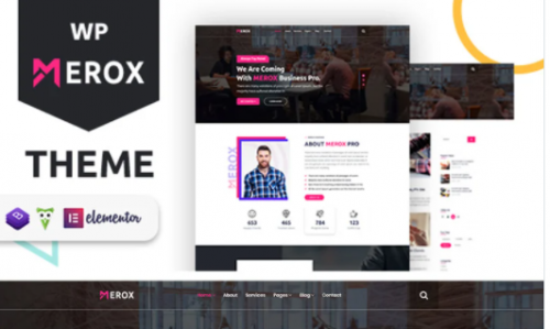 Merox Corporate WordPress Theme