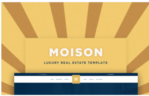Moison Real Estate Luxury WordPress Theme