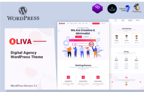 Oliva Digital Agency Business WordPress Theme
