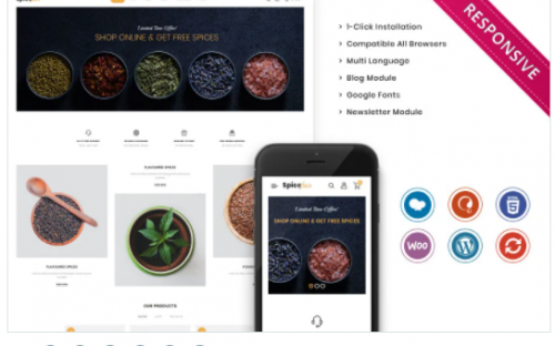 Spicefair The Grocery Store Responsive WooCommerce Theme