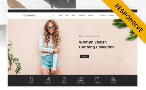 Styleway Online Fashion Store WooCommerce Theme