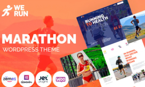 WeRun Marathon WooCommerce Theme