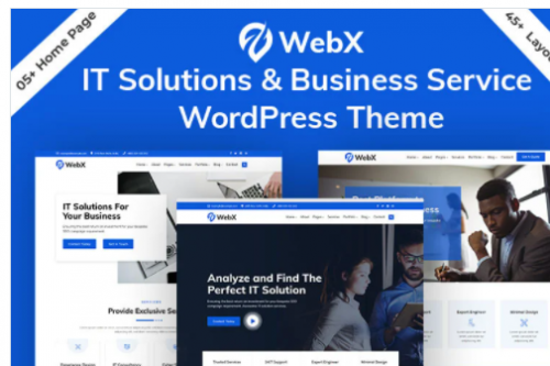 WebX Technology Business Solution Service WordPress Theme