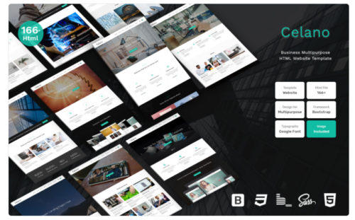 Celano - Business Multipurpose Clean Bootstrap Website Template