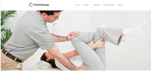 Physiotherapy - Rehabilitation Responsive Modern HTML Website Template