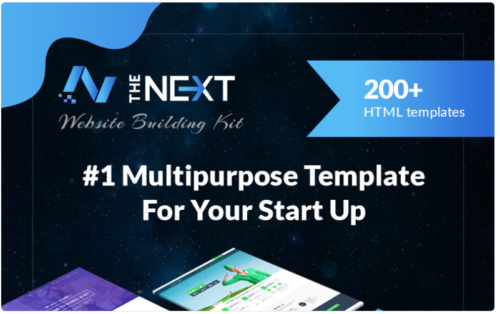 The Next - Creative Multipurpose HTML5 Website Template