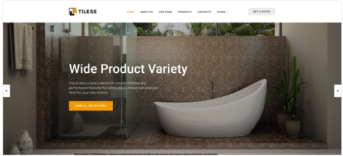 Tiless - Home Decor Multipage Creative HTML Website Template