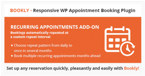Bookly Recurring Appointments (Add-on) 4.2