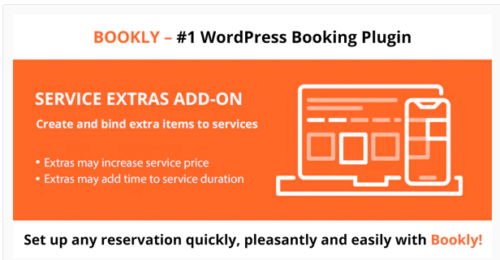 Bookly Service Extras (Add-on) 4.1
