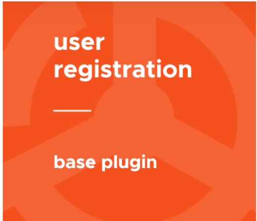User Registration (Base Plugin) 2.0.5