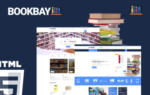 Bookbay - Book Store HTML5 Website Template