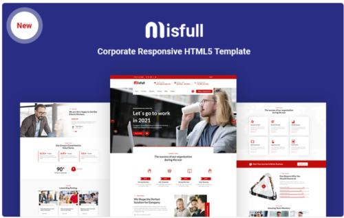 Misfull - Corporate Responsive HTML Website Template