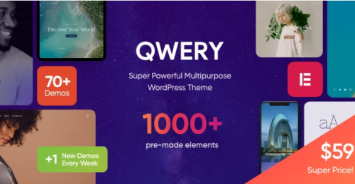 Qwery – Multi-Purpose Business WordPress Theme